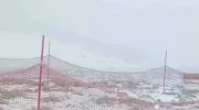 فیلم بارش برف پاییزی در قله توچال ۱۴۰۴/۹/۶