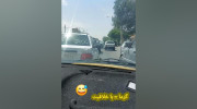 ابداع جالب راننده تاکسی؛ پنکه روی فرمان!