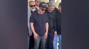 مراسم خاکسپاری مادر داریوش فرضیایی