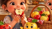 کلیپ شعر آشنایی با میوه ها برای کودکان