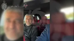 اولین فیلم از آزادی پژمان جمشیدی از زندان