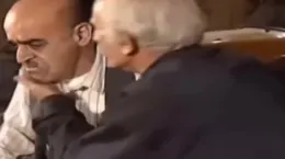 کلیپ نه غلام گفتن خشایار در زیر آسمان شهر