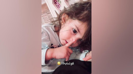 کلیپ بامزه گوشابه گفتن دختر بچه
