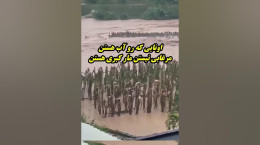 رها شدن 900 مار در سیل چین و خطر برای مردم