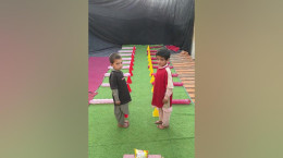چالش سرگرم کننده و دیدنی با دو پسر بچه