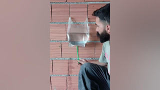 ایده طبیعتگردی با نی و مشما پلاستیکی